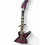 Used Schecter Guitar Research E1 FR S  Trans Purple Solid Body Electric Guitar Trans Purple
