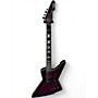 Used Schecter Guitar Research E1 FRS Trans Purple Solid Body Electric Guitar Trans Purple
