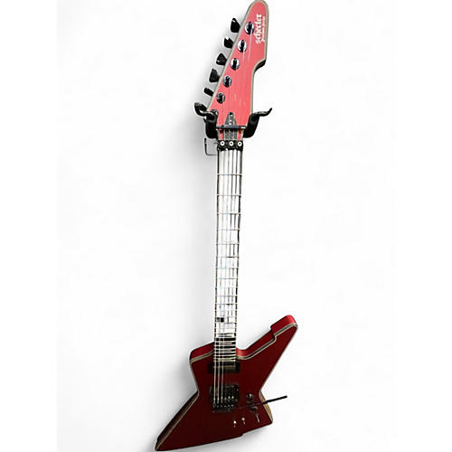 Used Schecter Guitar Research E1FRS RED Solid Body Electric Guitar RED
