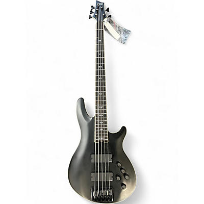 Used Schecter Guitar Research ELITE EVIL TWIN  Black Electric Bass Guitar