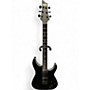 Used Schecter Guitar Research ELITE EVIL TWIN Black Solid Body Electric Guitar Black