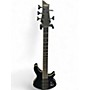 Used Schecter Guitar Research ELITE EVIL TWIN Satin Black Electric Bass Guitar Satin Black