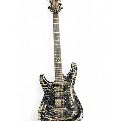 Schecter Guitar Research Used Schecter Guitar Research EXOTIC STAR  BLACK AND BLONDE Electric Guitar