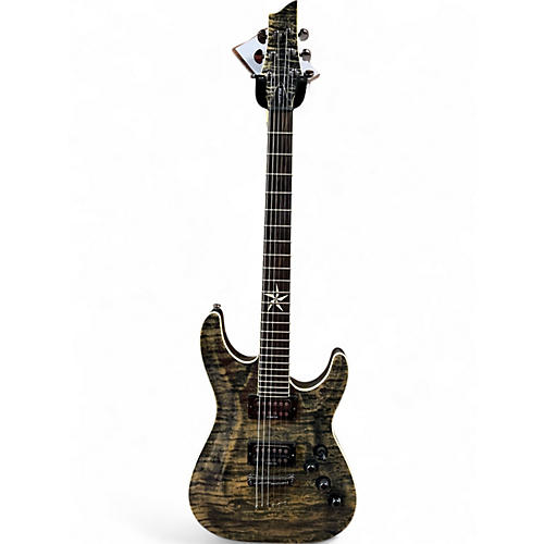 Used Schecter Guitar Research EXOTIC STAR Desert Camo Solid Body Electric Guitar Desert Camo