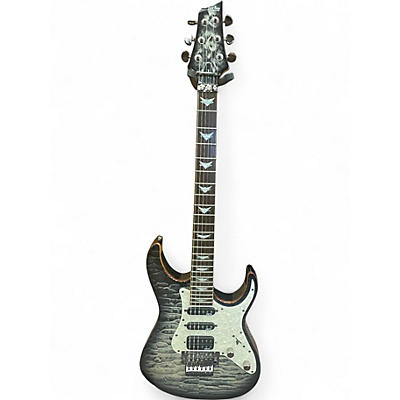 Used Schecter Guitar Research EXTREME BANSHEE 6 FR Trans Gray Solid Body Electric Guitar