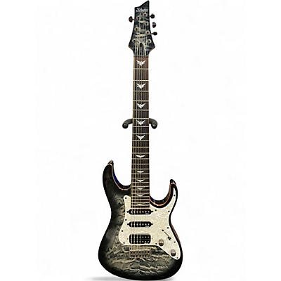 Used Schecter Guitar Research EXTREME BANSHEE 7 CHARCOAL BURST Solid Body Electric Guitar