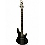 Used Schecter Guitar Research Elite-5 Evil Twin Black Electric Bass Guitar Black