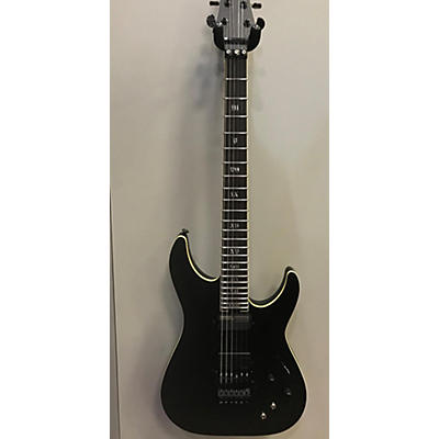 Schecter Guitar Research Used Schecter Guitar Research Evil Twin SLS Elite Flat Black Solid Body Electric Guitar