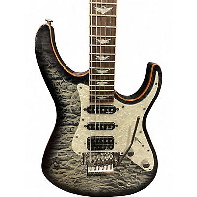 Used Schecter Guitar Research Extreme Banshee Trans Charcoal Solid Body Electric Guitar