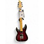 Used Schecter Guitar Research Extreme C-1 FR LEFT HANDED Red Solid Body Electric Guitar Red