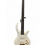 Used Schecter Guitar Research Freezesicle White Electric Bass Guitar White