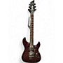 Used Schecter Guitar Research GRYPHON DIAMOND SERIES TRANS RED Solid Body Electric Guitar TRANS RED