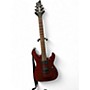 Used Schecter Guitar Research Gryphon Limited Edition Trans Crimson Red Solid Body Electric Guitar Trans Crimson Red