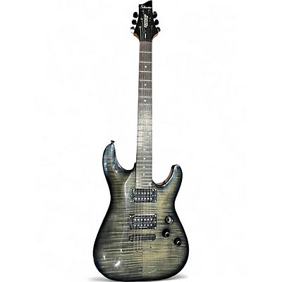 Used Schecter Guitar Research Gryphon Limited Edition Trans Green Solid Body Electric Guitar