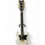 Used Schecter Guitar Research H6LLYW66D ZACKY VENGEANCE White Solid Body Electric Guitar White