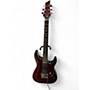 Used Schecter Guitar Research HELLRAISER C1 FR Black Cherry Solid Body Electric Guitar Black Cherry
