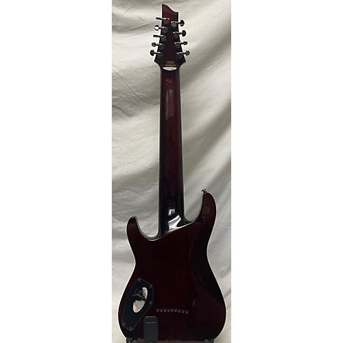 Schecter Guitar Research Used Schecter Guitar Research HELLRAISER C9 Black Cherry Solid Body Electric Guitar Black Cherry