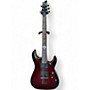 Used Schecter Guitar Research HELLRAISER DLX Crimson Burst Solid Body Electric Guitar Crimson Burst