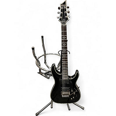 Used Schecter Guitar Research HELLRAISER-S Black Solid Body Electric Guitar