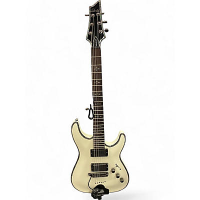 Schecter Guitar Research Used Schecter Guitar Research Hellraiser Alpine White Solid Body Electric Guitar