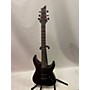 Used Schecter Guitar Research Used Schecter Guitar Research Hellraiser Black Cherry Solid Body Electric Guitar Black Cherry