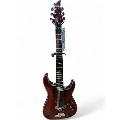 Used Schecter Guitar Research Hellraiser C-1 FR Black Cherry Solid Body Electric Guitar