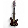 Used Schecter Guitar Research Hellraiser C-1 With Floyd Rose Sustainiac Black Cherry Solid Body Electric Guitar Black Cherry