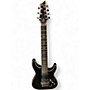 Used Schecter Guitar Research Hellraiser C-7 FR S Black Solid Body Electric Guitar Black