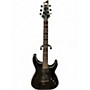 Used Schecter Guitar Research Hellraiser C1 BLACK Solid Body Electric Guitar BLACK