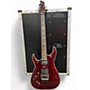 Used Schecter Guitar Research Hellraiser C1 Black Cherry Solid Body Electric Guitar Black Cherry
