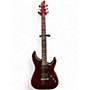 Used Schecter Guitar Research Hellraiser C1 Black Cherry Solid Body Electric Guitar Black Cherry