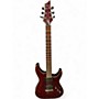 Used Schecter Guitar Research Hellraiser C1 Black Cherry Solid Body Electric Guitar Black Cherry