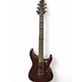 Used Schecter Guitar Research Hellraiser C1 Black Cherry Solid Body Electric Guitar Black Cherry