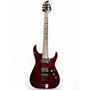 Used Schecter Guitar Research Hellraiser C1 Black Cherry Solid Body Electric Guitar Black Cherry