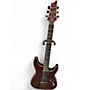 Used Schecter Guitar Research Hellraiser C1 Crimson Red Trans Solid Body Electric Guitar Crimson Red Trans