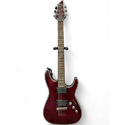 Schecter Guitar Research Used Schecter Guitar Research Hellraiser C1 Extreme RED BURST Solid Body Electric Guitar