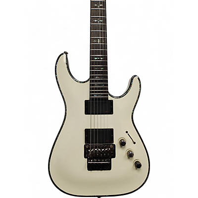 Schecter Guitar Research Used Schecter Guitar Research Hellraiser C1 Floyd Rose Alpine White Solid Body Electric Guitar