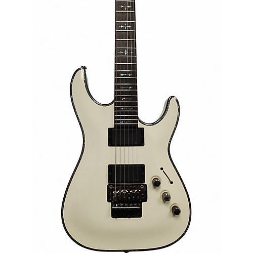 Schecter Guitar Research Used Schecter Guitar Research Hellraiser C1 Floyd Rose Alpine White Solid Body Electric Guitar Alpine White