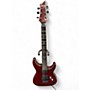 Used Schecter Guitar Research Hellraiser C1 Floyd Rose Black Cherry Solid Body Electric Guitar Black Cherry