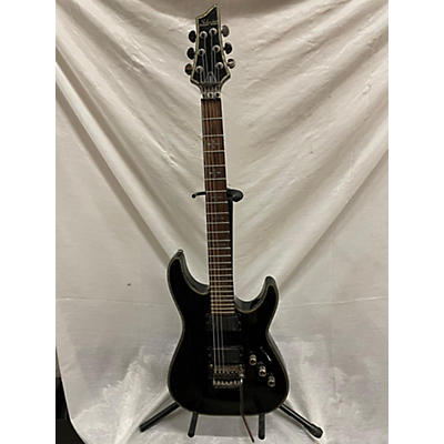 Schecter Guitar Research Used Schecter Guitar Research Hellraiser C1 Floyd Rose Black Solid Body Electric Guitar