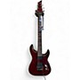 Used Schecter Guitar Research Hellraiser C1 Floyd Rose Crimson Red Burst Solid Body Electric Guitar Crimson Red Burst