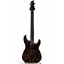 Used Schecter Guitar Research Hellraiser C1 Floyd Rose Crimson Red Trans Solid Body Electric Guitar Crimson Red Trans