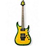 Used Schecter Guitar Research Hellraiser C1 Floyd Rose Dragon Burst Solid Body Electric Guitar Dragon Burst