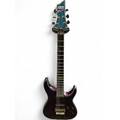 Used Schecter Guitar Research Hellraiser C1 Floyd Rose Ultra Violet Solid Body Electric Guitar