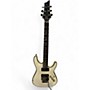 Used Schecter Guitar Research Hellraiser C1 Floyd Rose White Solid Body Electric Guitar White