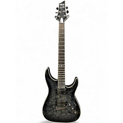 Used Schecter Guitar Research Hellraiser C1 Hybrid BLACKBURST Solid Body Electric Guitar