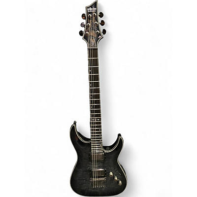 Used Schecter Guitar Research Hellraiser C1 Hybrid Black Solid Body Electric Guitar