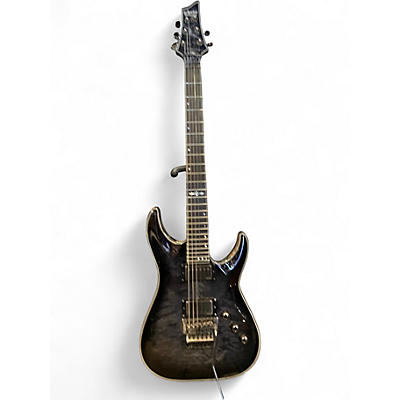 Used Schecter Guitar Research Hellraiser C1 Hybrid Black Solid Body Electric Guitar