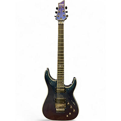 Used Schecter Guitar Research Hellraiser C1 Hybrid FR-S ULTRAVIOLET Solid Body Electric Guitar