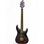 Used Schecter Guitar Research Hellraiser C1 Hybrid FR-S ULTRAVIOLET Solid Body Electric Guitar ULTRAVIOLET
